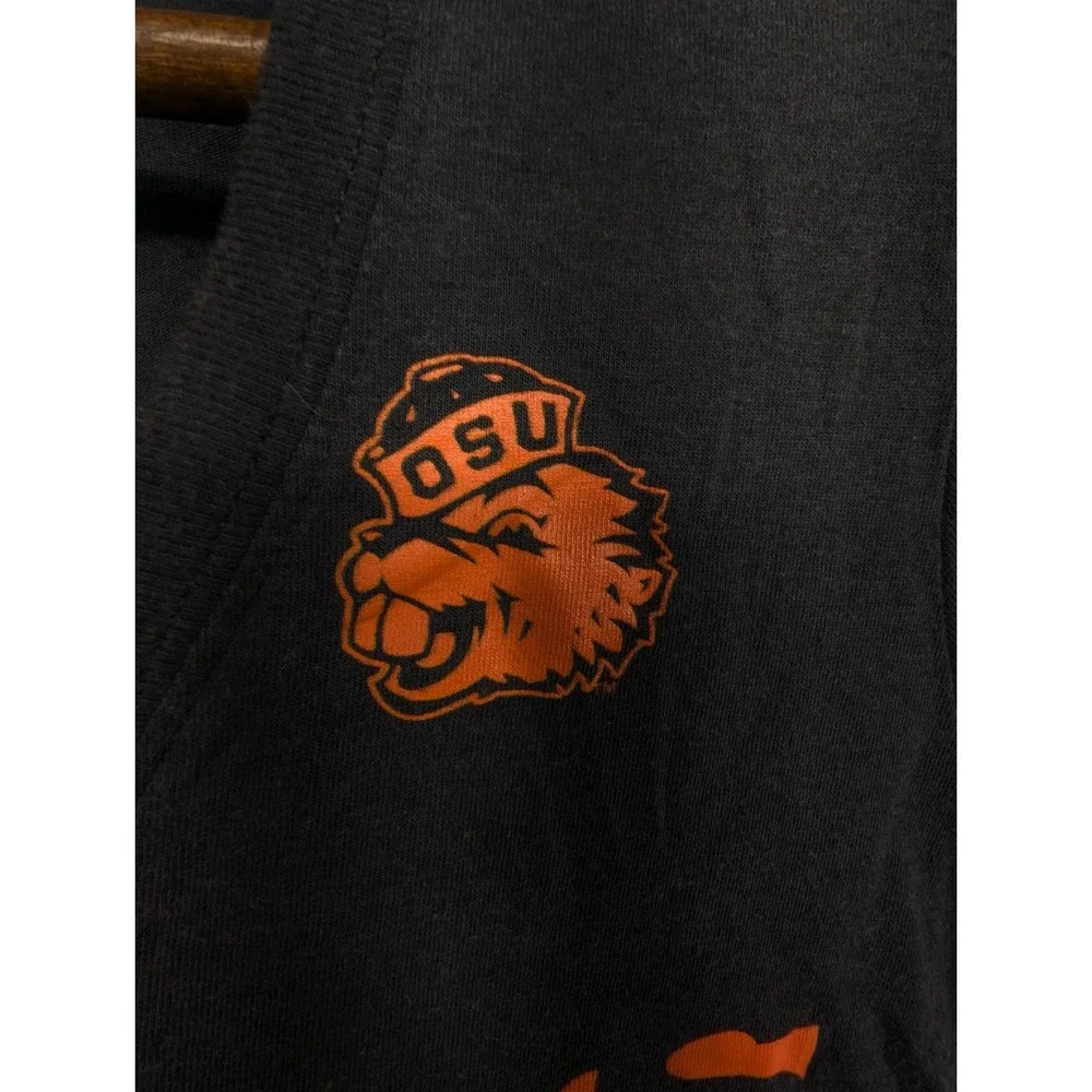 Oregon State OSU Beavers Nike Women's‎ Black V-Neck T-shirt XL